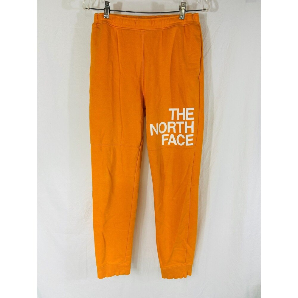The North Face Fleece Lined Sweatpants Teen Boys Size XXL 2XL Orange
